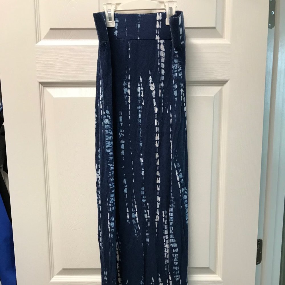 A.n.A Maxi Skirt Navy Blue